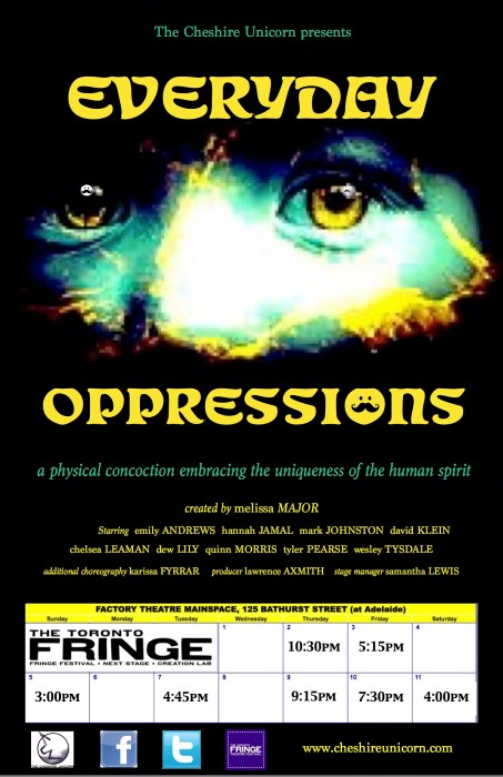 everyday oppressions poster