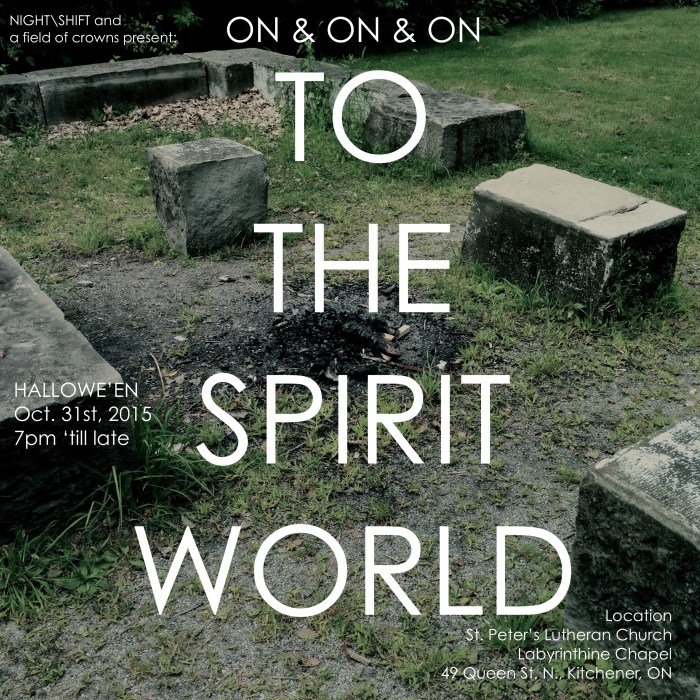 ON AND ON AND ON...to the spirit world